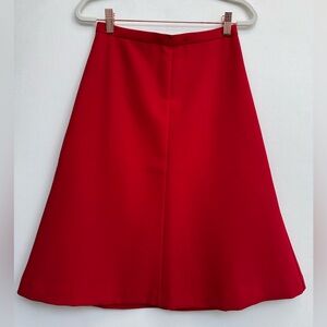 Ann Taylor The Flare Skirt in Fluid Crepe